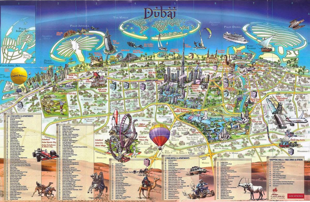 3d térkép Dubai
