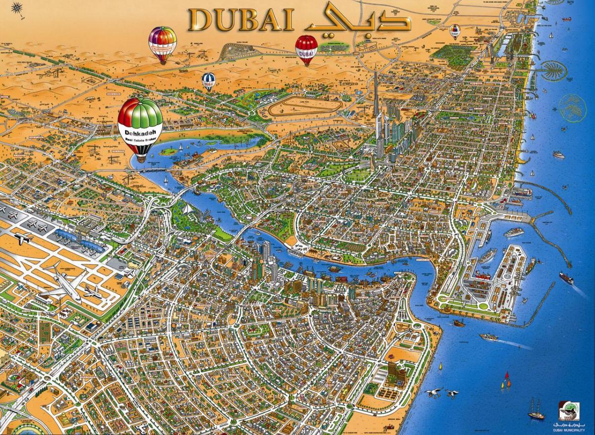 térkép Dubai creek