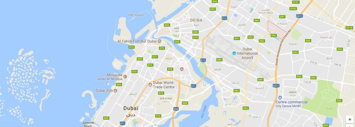 Dubai Sonapur térkép