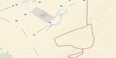 Al Qudra kerékpárút térkép
