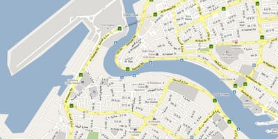 Térkép Bur Dubai
