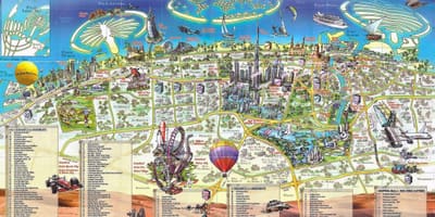 3d térkép Dubai