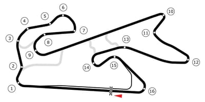 Térkép Dubai autodrome