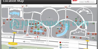 Térkép Dubai internet city