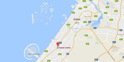Dubai kert központ térkép