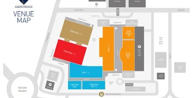 Térkép Dubai mall bevásárlóközpont parkoló