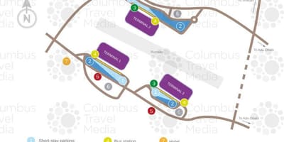 Térkép Dubai repülőtér