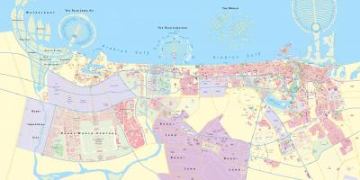 Útvonal térkép Dubai